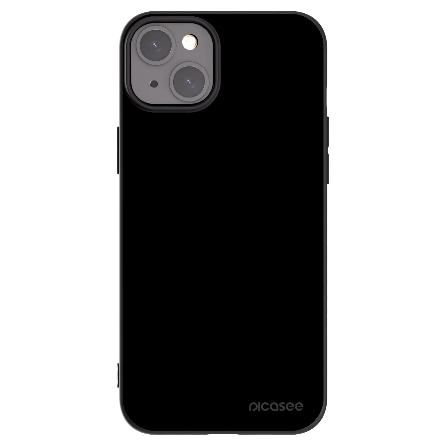 Picasee husă neagră din silicon pentru Apple iPhone 15 Plus - Black Bliss