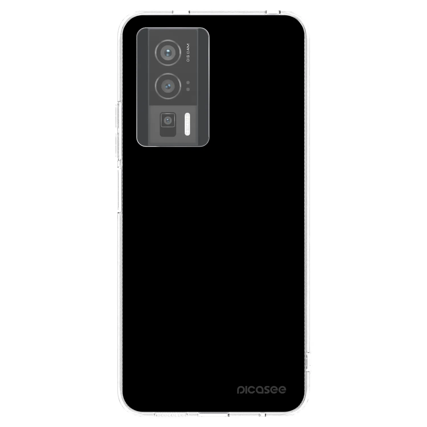 Picasee husă transparentă din silicon pentru Xiaomi Poco F5 Pro 5G - Black Bliss