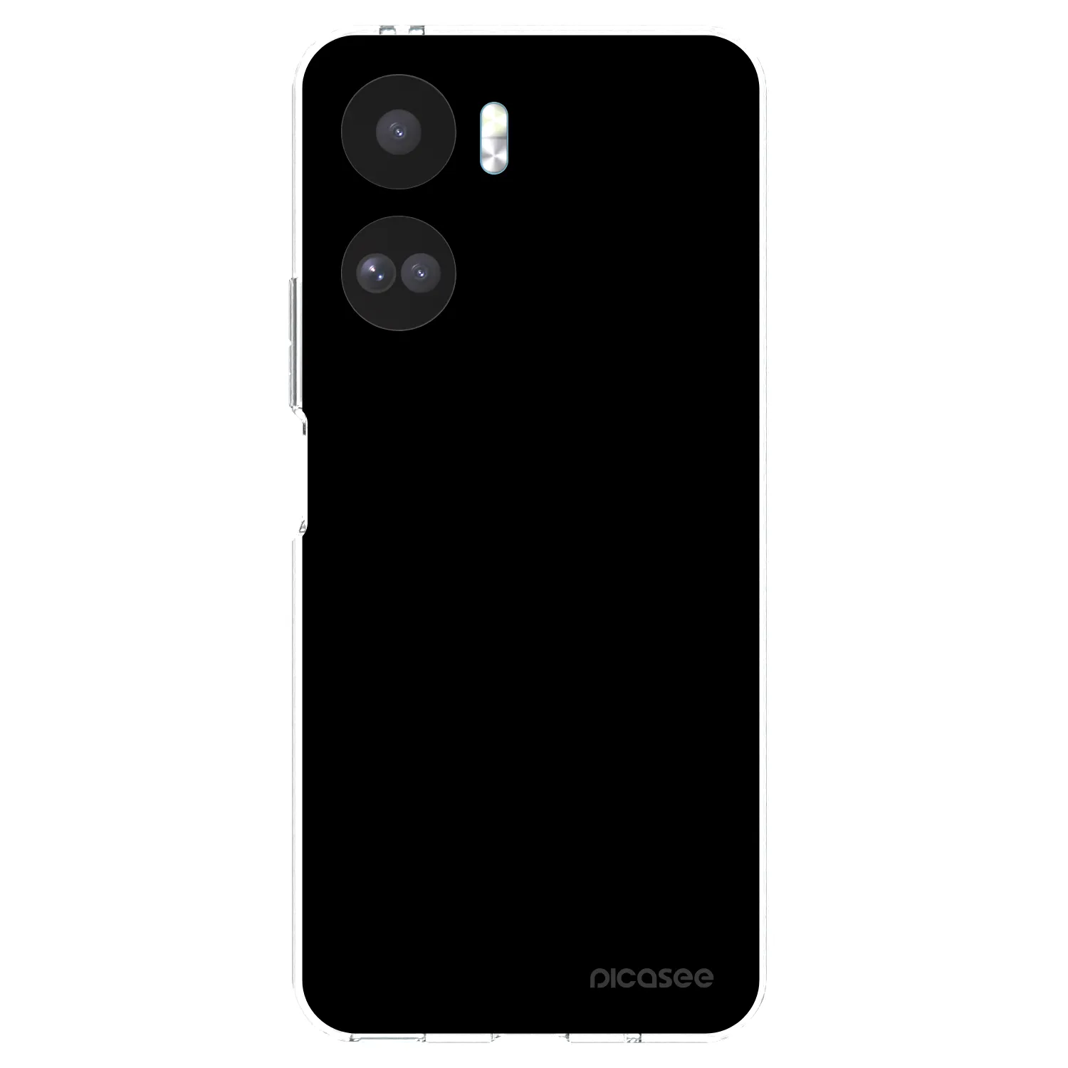 Picasee husă transparentă din silicon pentru Honor 90 Lite 5G - Black Bliss