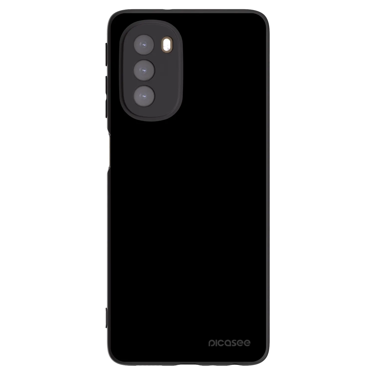 Picasee husă neagră din silicon pentru Motorola Moto G51 - Black Bliss