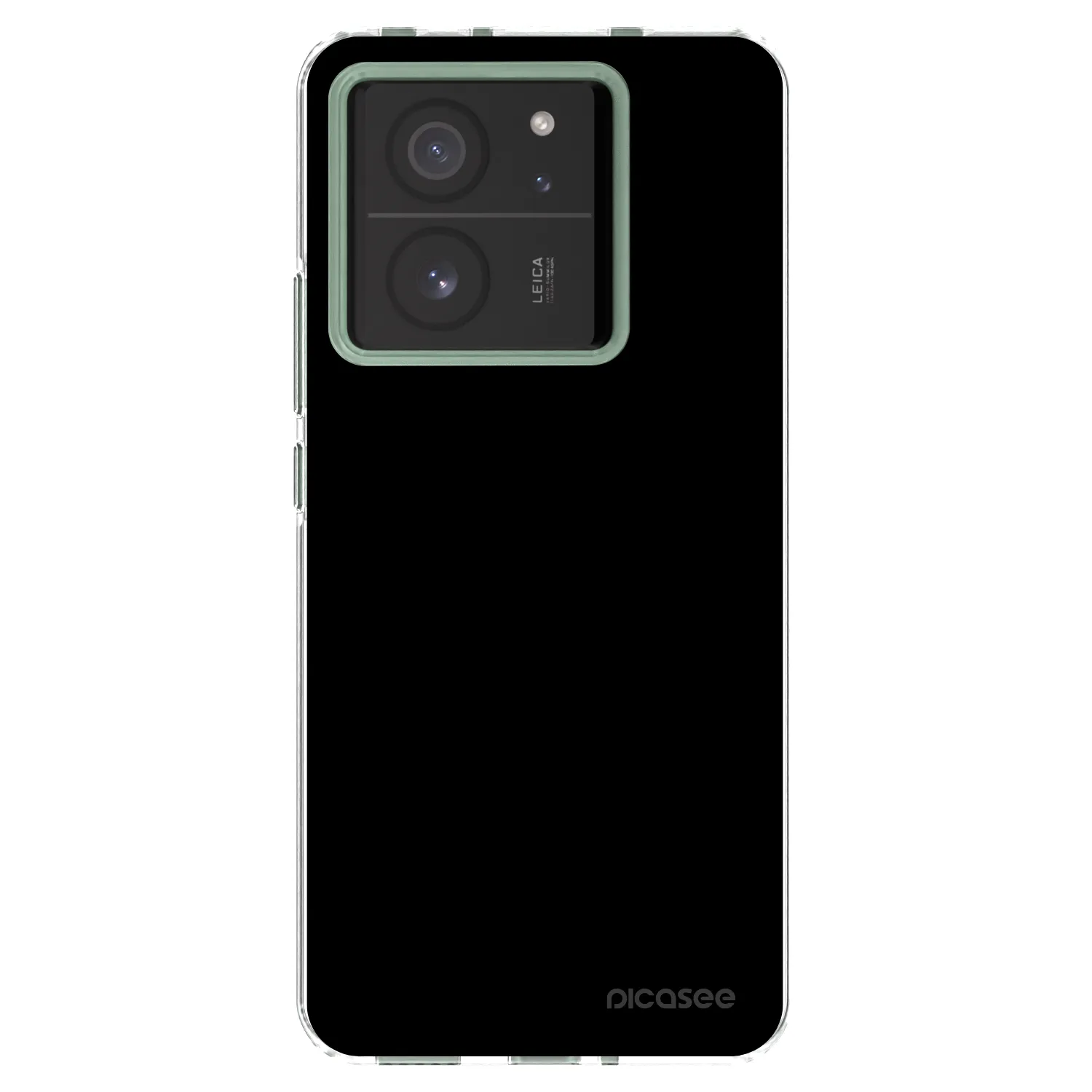 Picasee husă transparentă din silicon pentru Xiaomi 13T - Black Bliss