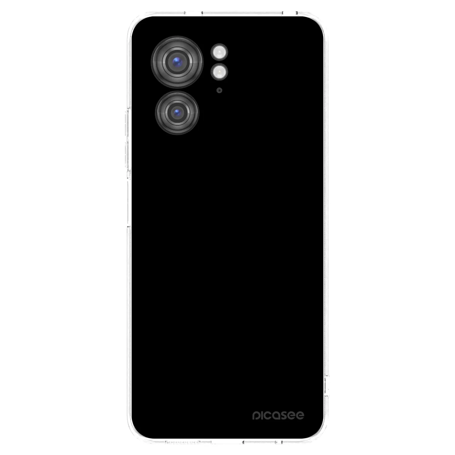 Picasee husă transparentă din silicon pentru Motorola Edge 40 - Black Bliss