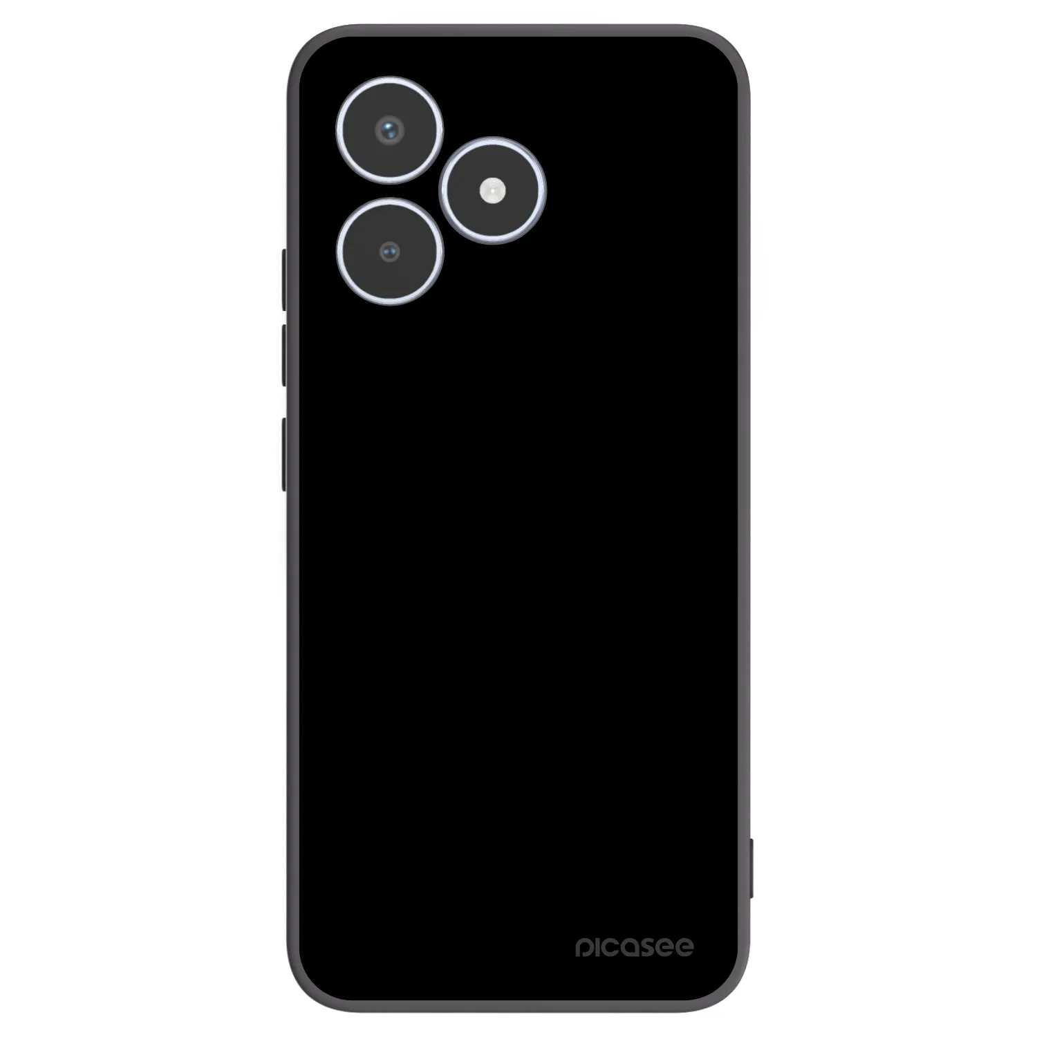 Picasee husă neagră din silicon pentru Realme C53 - Black Bliss