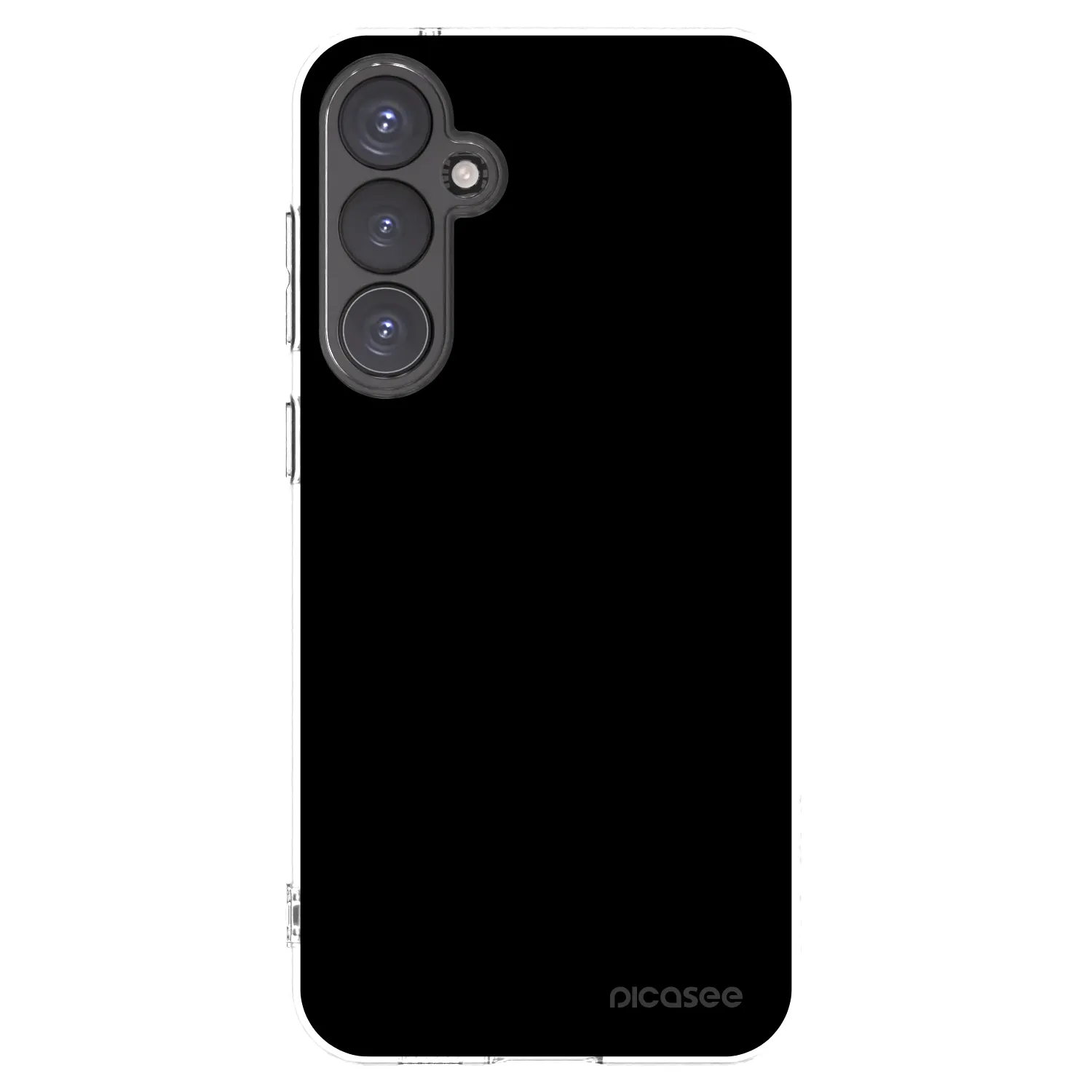Picasee husă transparentă din silicon pentru Samsung Galaxy S23 FE S711B - Black Bliss