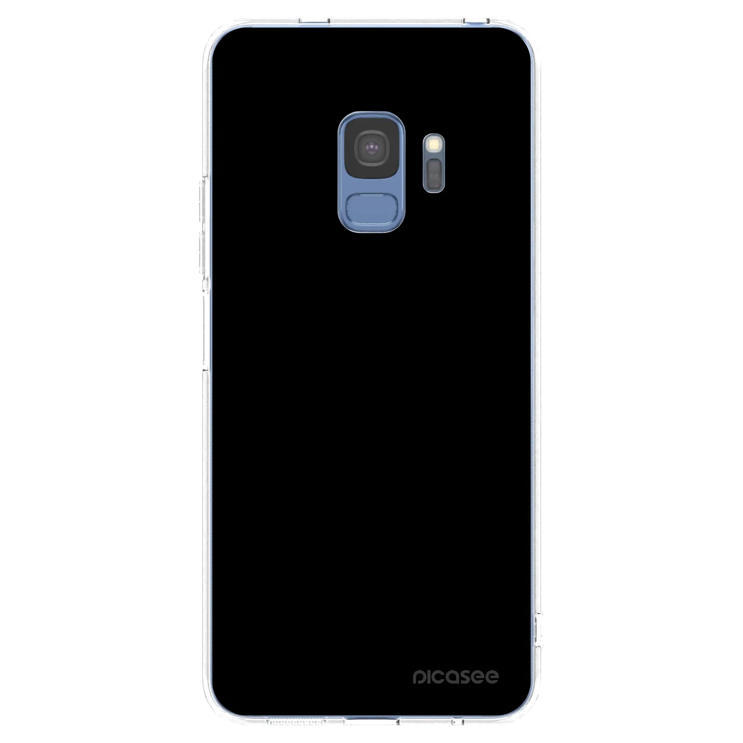 Picasee husă transparentă din silicon pentru Samsung Galaxy S9 G960F - Black Bliss