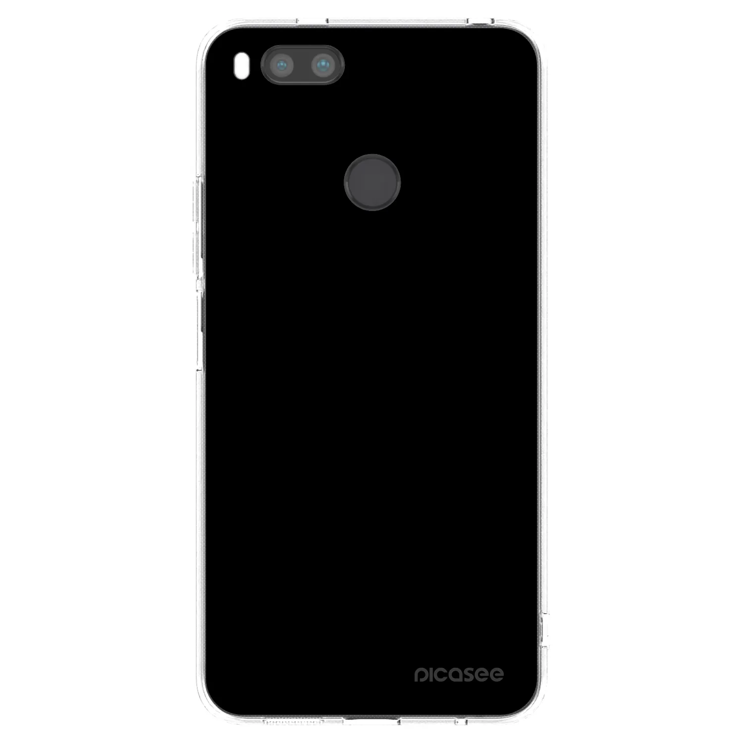 Picasee husă transparentă din silicon pentru Xiaomi Mi Note 10 (Pro) - Black Bliss