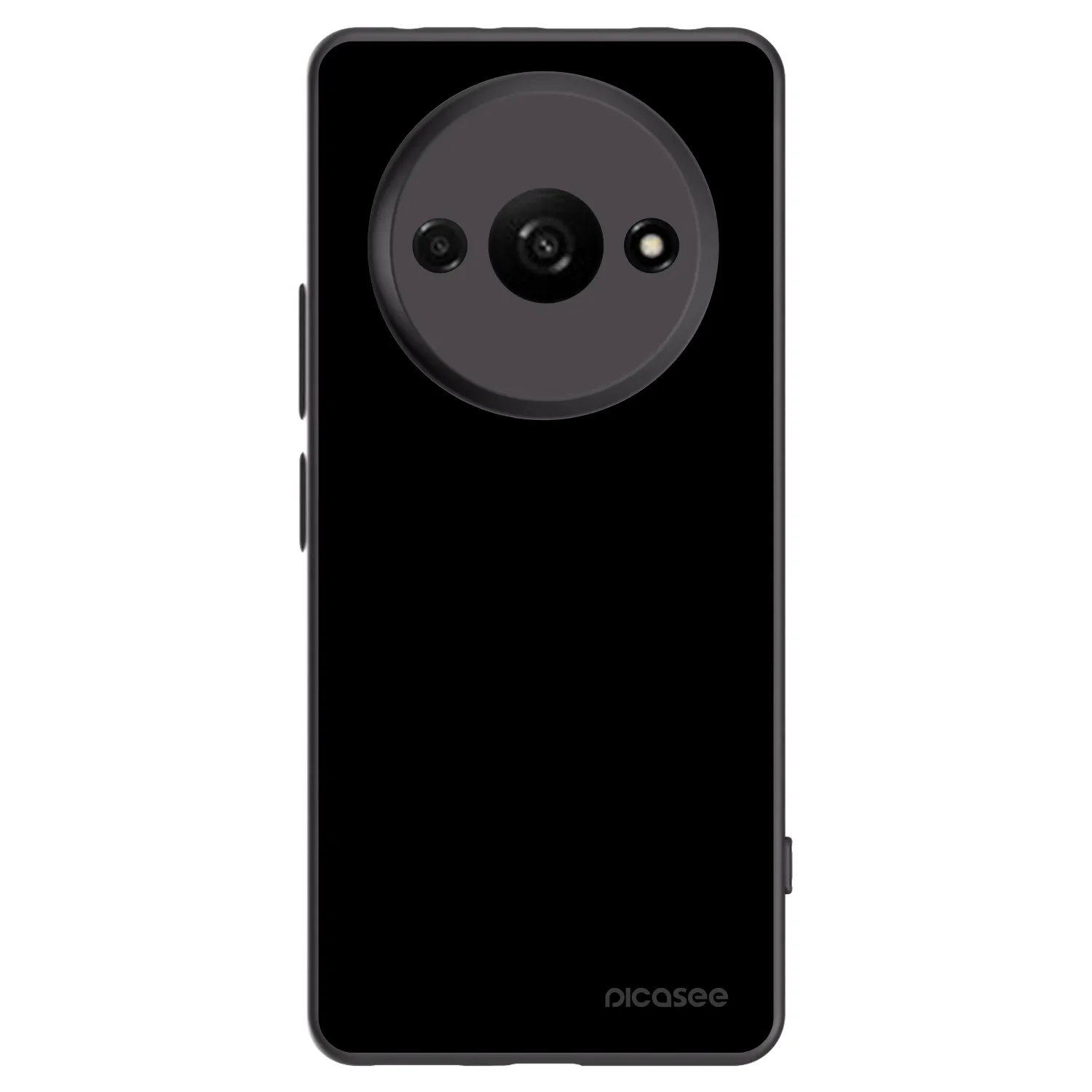 Picasee husă neagră din silicon pentru Xiaomi Redmi A3 - Black Bliss
