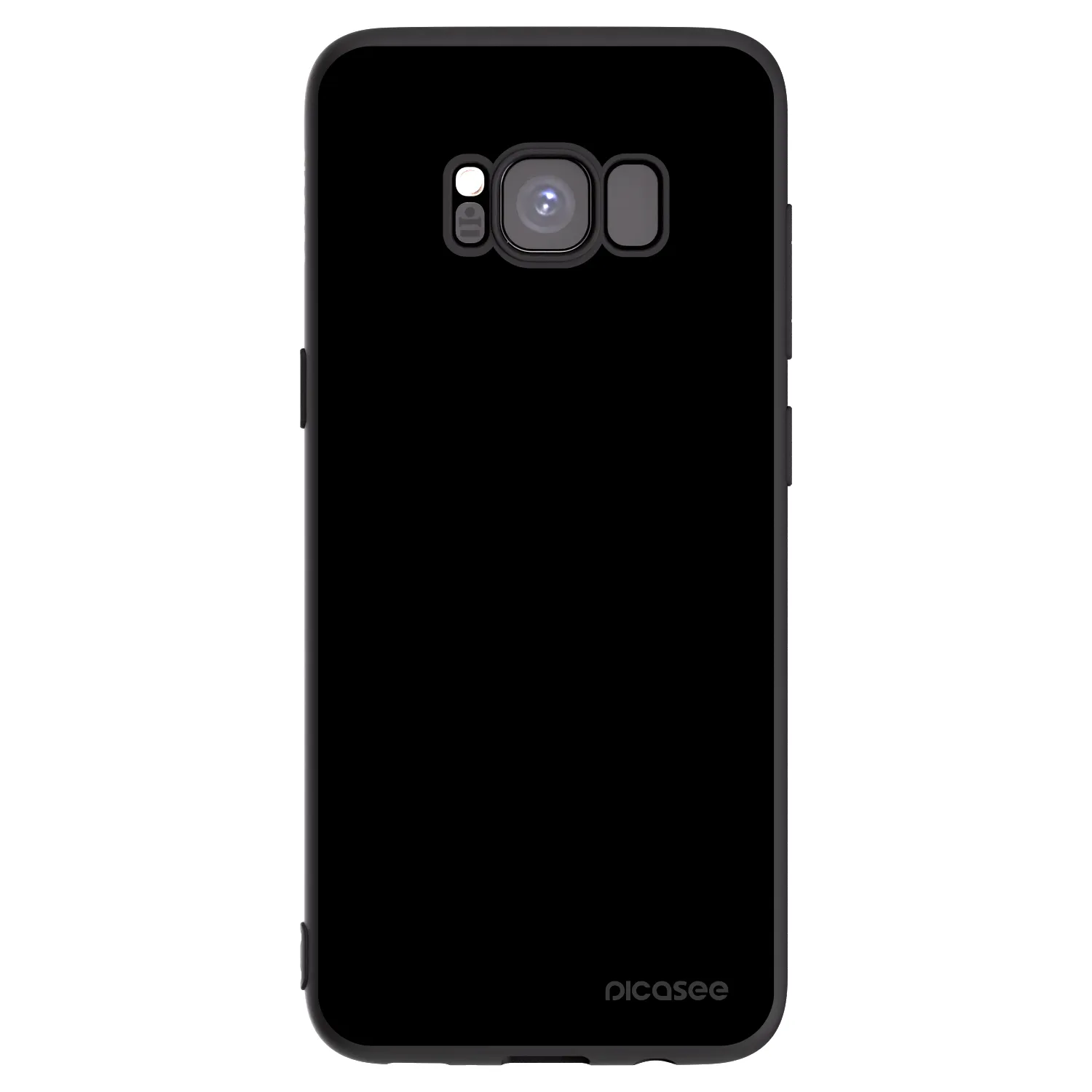 Picasee husă neagră din silicon pentru Samsung Galaxy S8 G950F - Black Bliss
