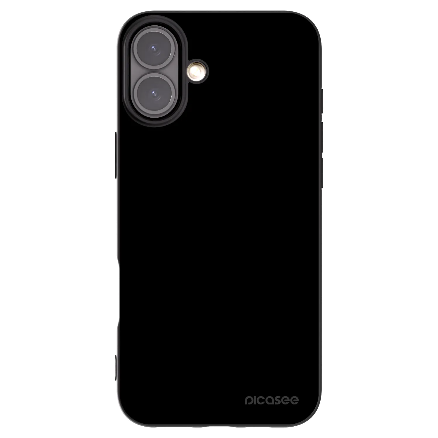 Picasee husă neagră din silicon pentru Apple iPhone 16 Plus - Black Bliss