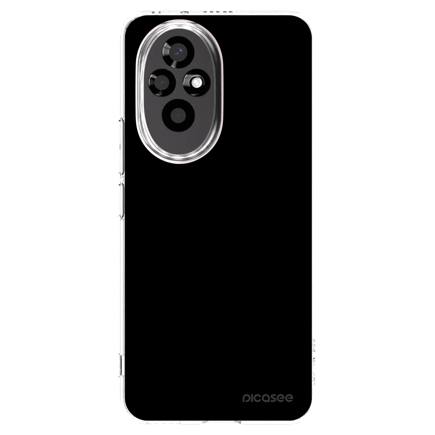 Picasee husă transparentă din silicon pentru Honor 200 Pro 5G - Black Bliss