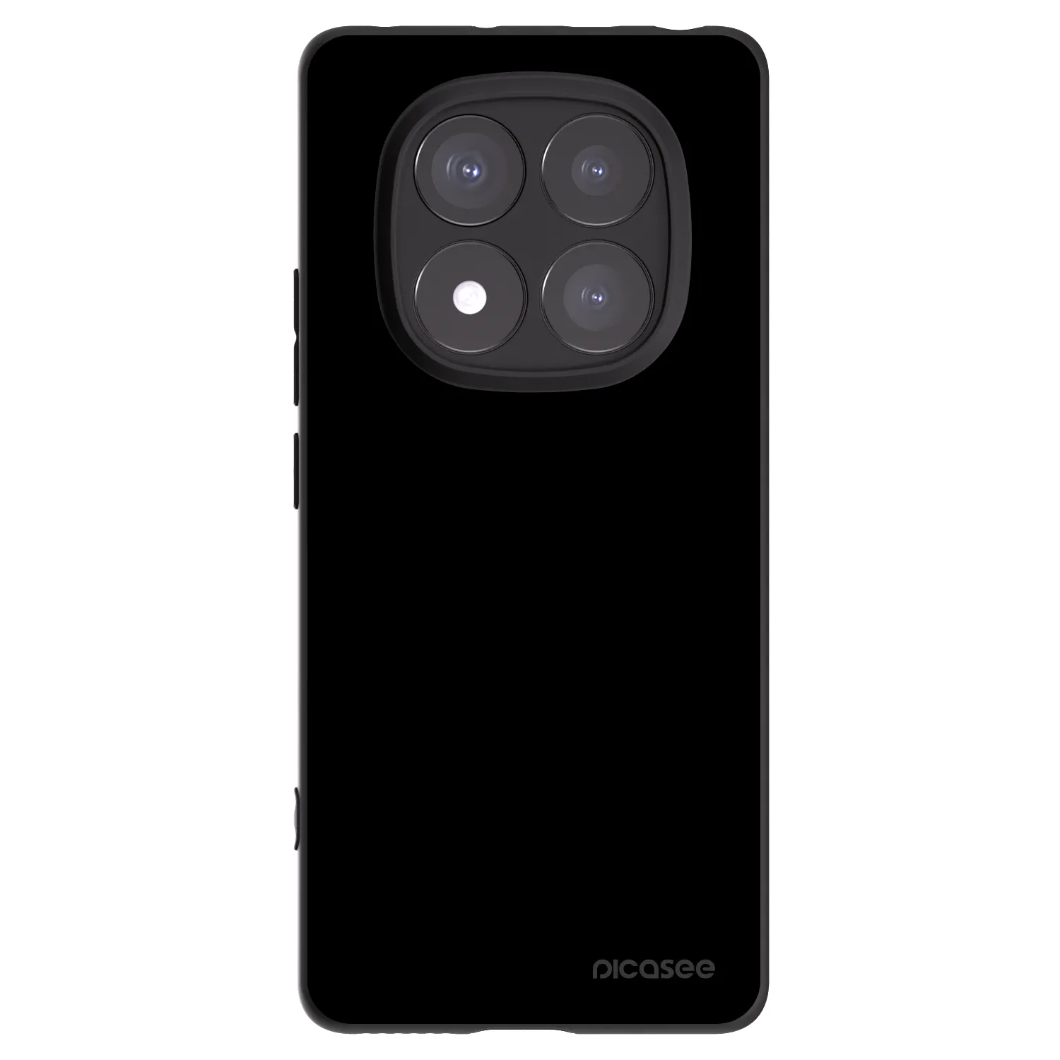 Picasee husă neagră din silicon pentru Xiaomi Redmi Note 14 Pro 5G - Black Bliss