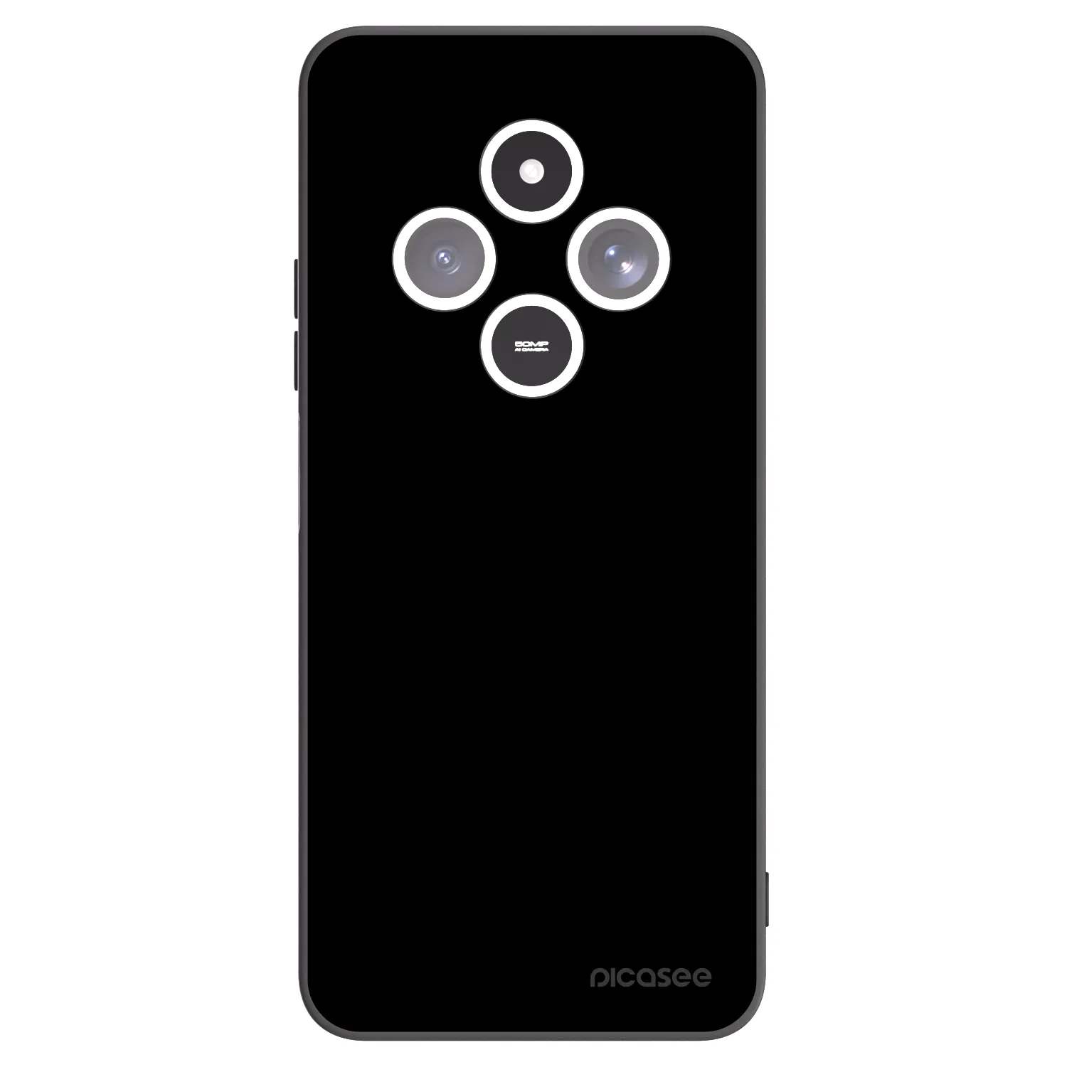 Picasee husă neagră din silicon pentru Xiaomi Redmi 14C - Black Bliss