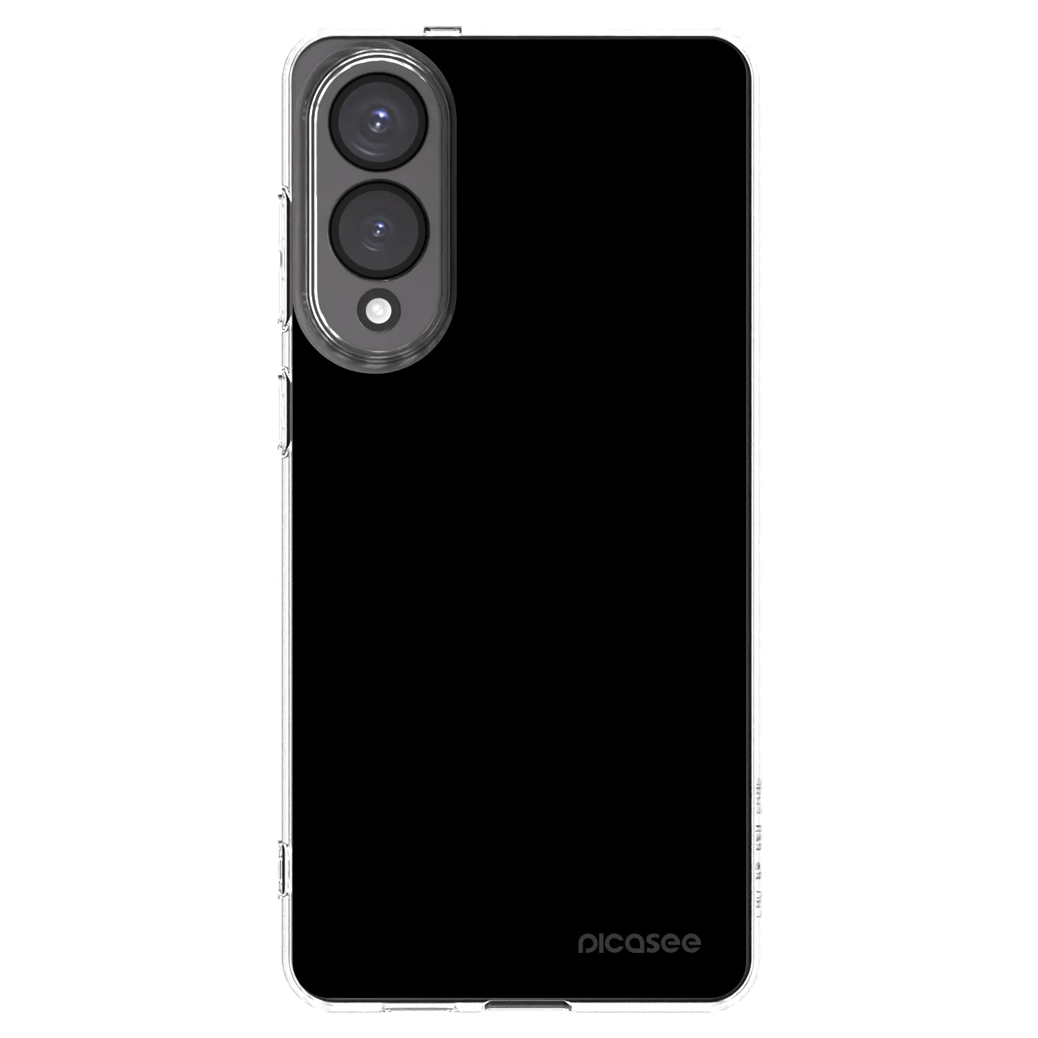 Picasee husă transparentă din silicon pentru Samsung Galaxy S25 Edge 5G - Black Bliss