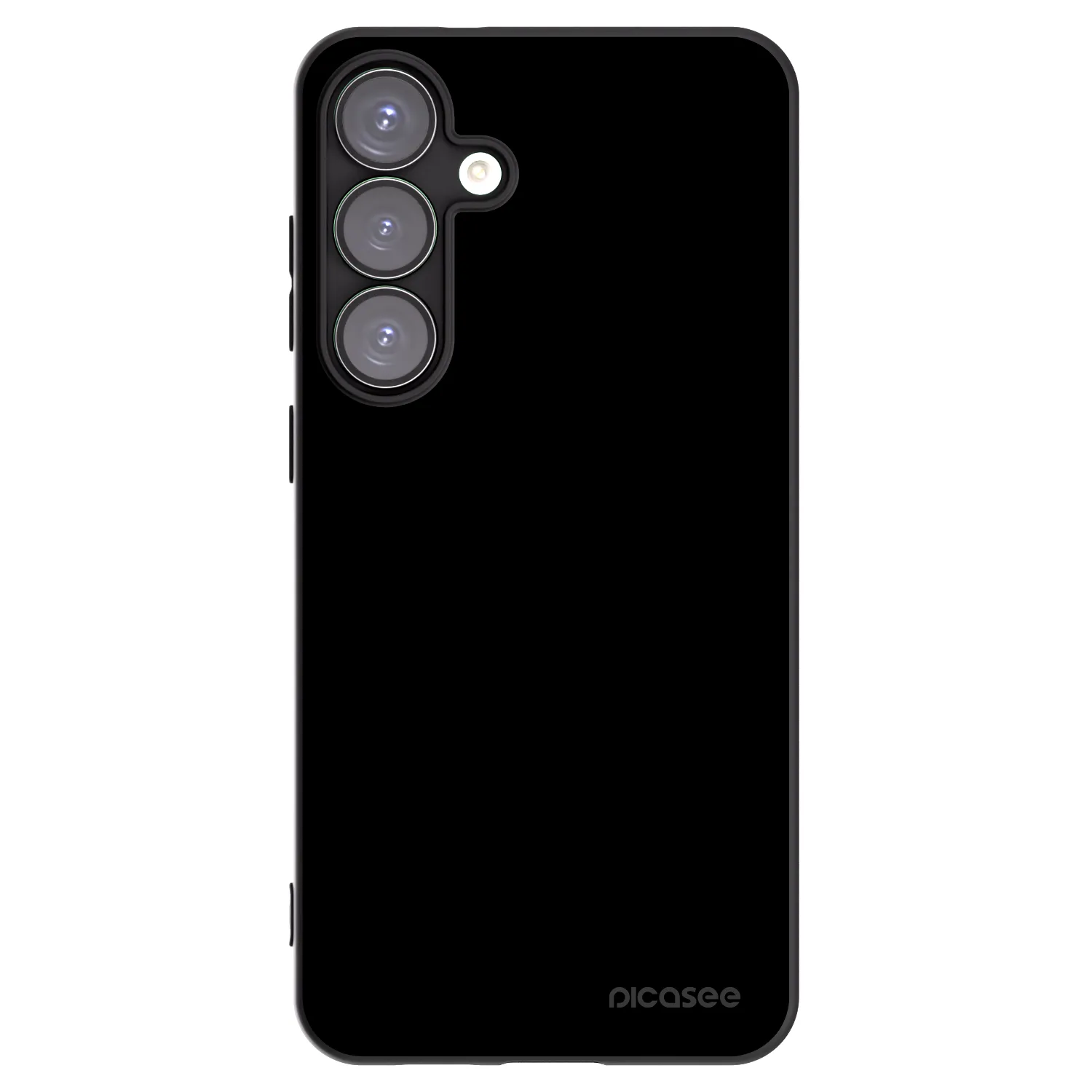 Picasee husă neagră din silicon pentru Samsung Galaxy S25+ 5G - Black Bliss
