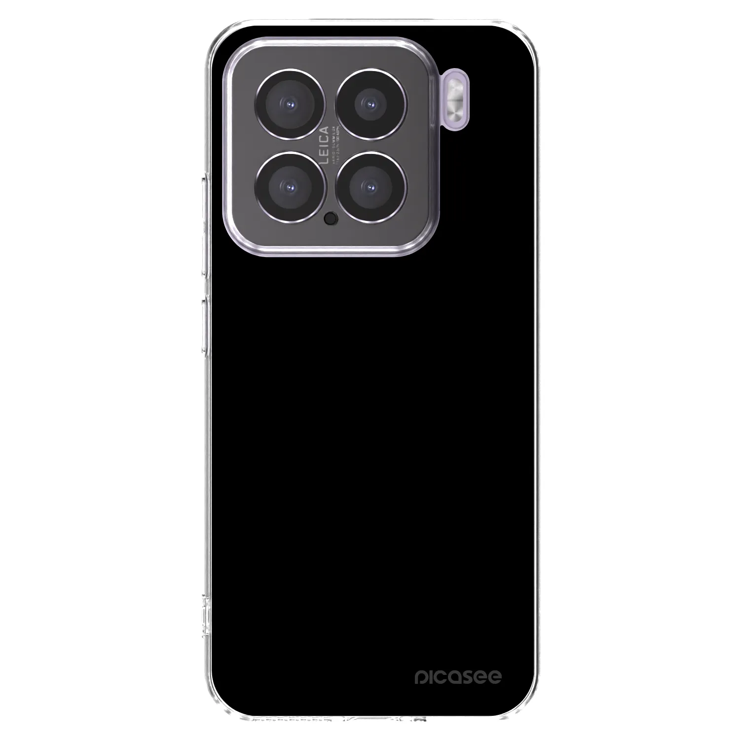 Picasee husă transparentă din silicon pentru Xiaomi 15 - Black Bliss