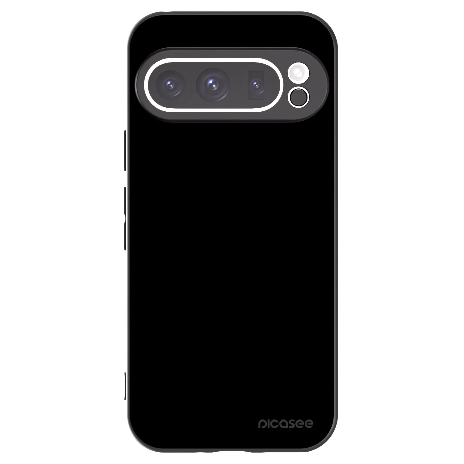 Picasee husă neagră din silicon pentru Google Pixel 9 Pro - Black Bliss