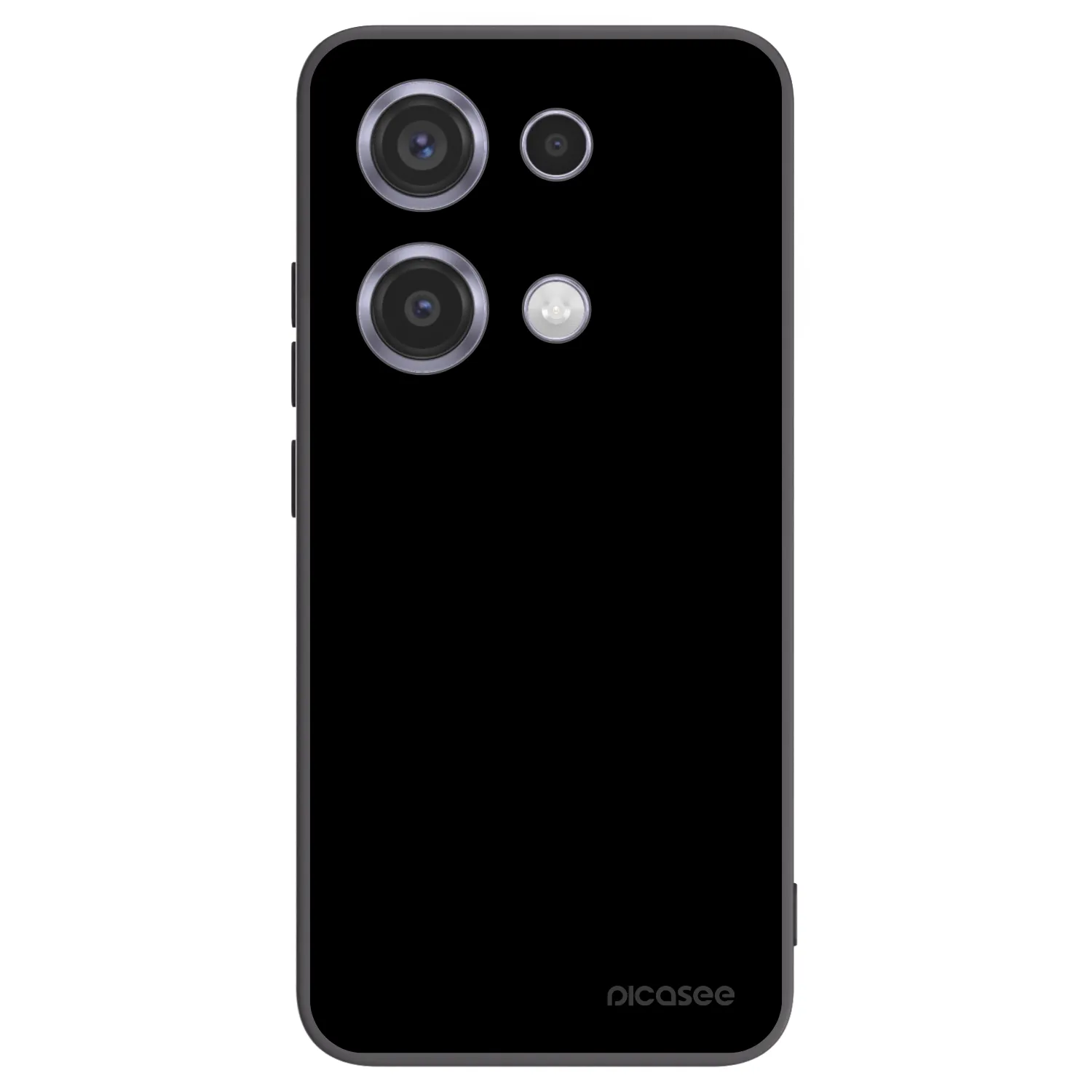 Picasee husă neagră din silicon pentru Xiaomi Redmi Note 14S - Black Bliss