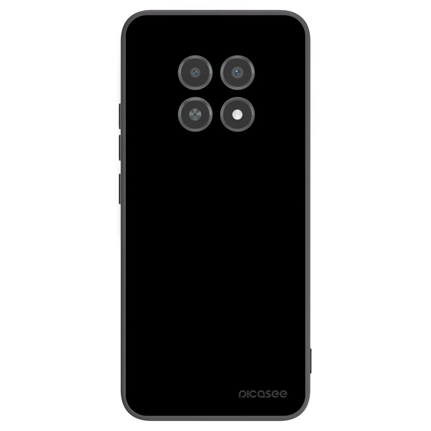 Picasee husă neagră din silicon pentru Realme 12X - Black Bliss
