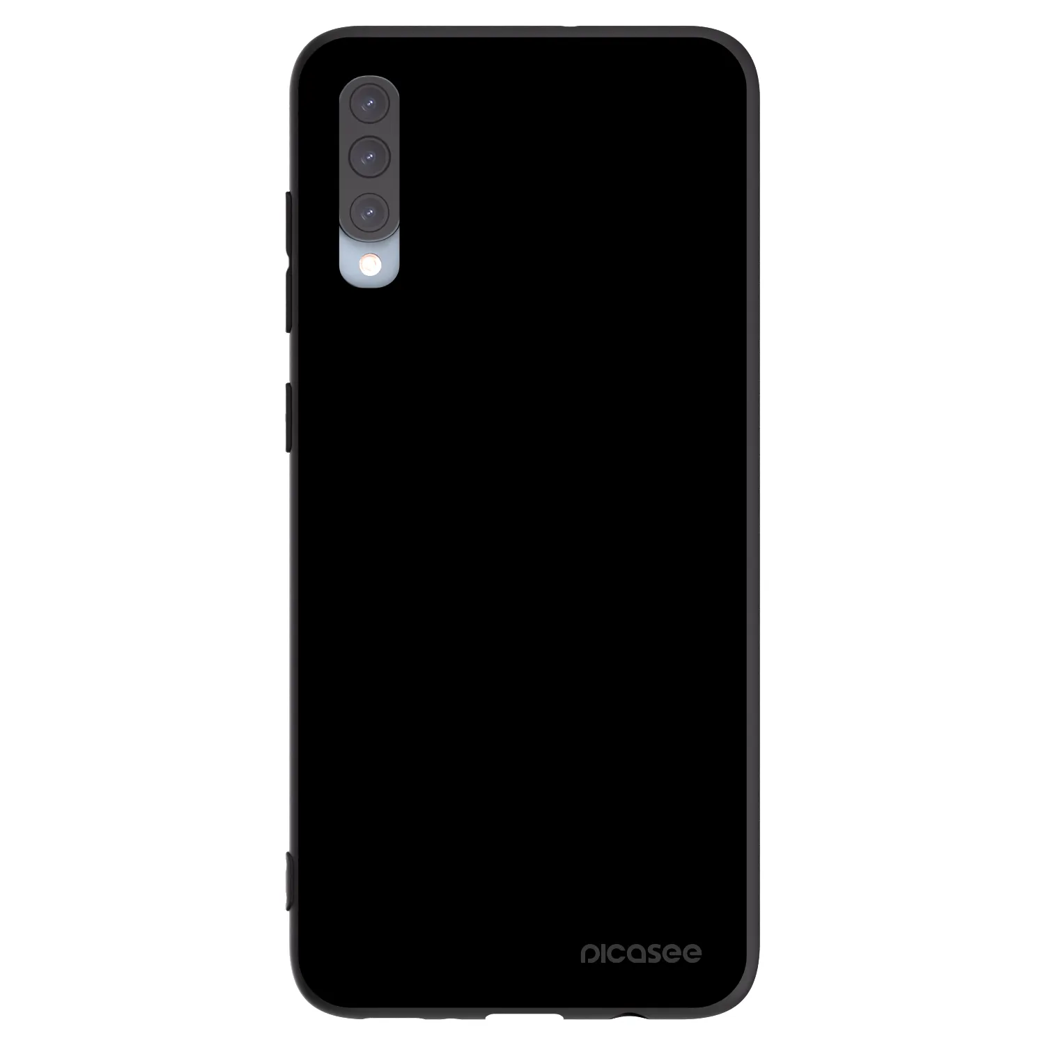 Picasee husă neagră din silicon pentru Samsung Galaxy A70 A705F - Black Bliss