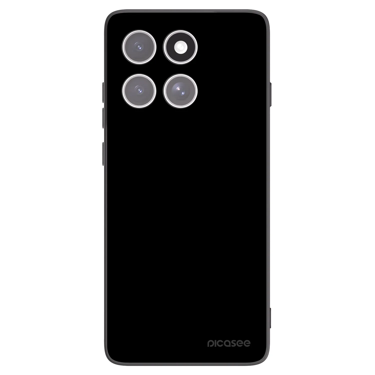 Picasee husă neagră din silicon pentru Motorola Edge 60 Pro - Black Bliss