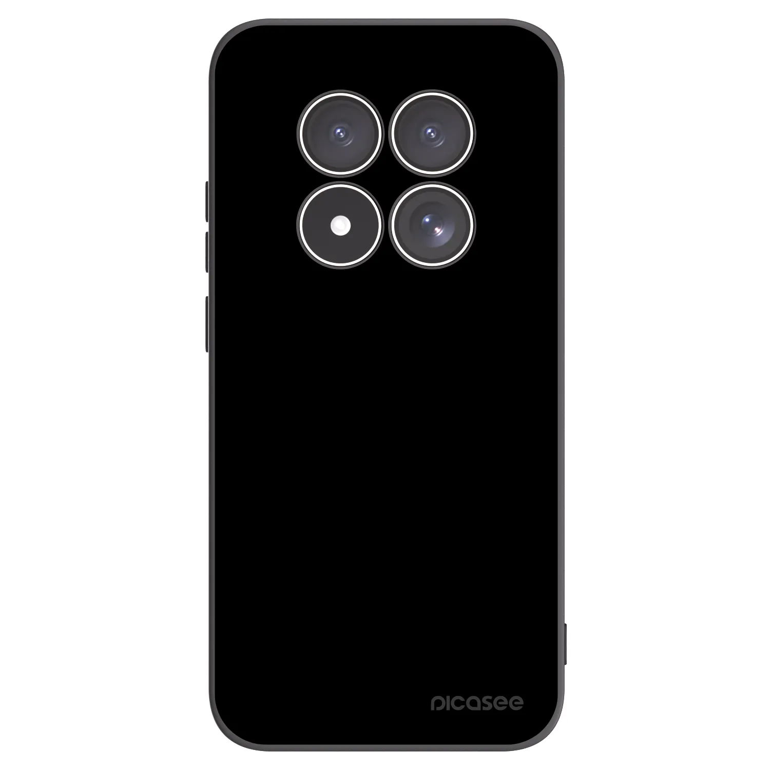 Picasee husă neagră din silicon pentru Xiaomi Redmi Note 15 Pro 4G - Black Bliss