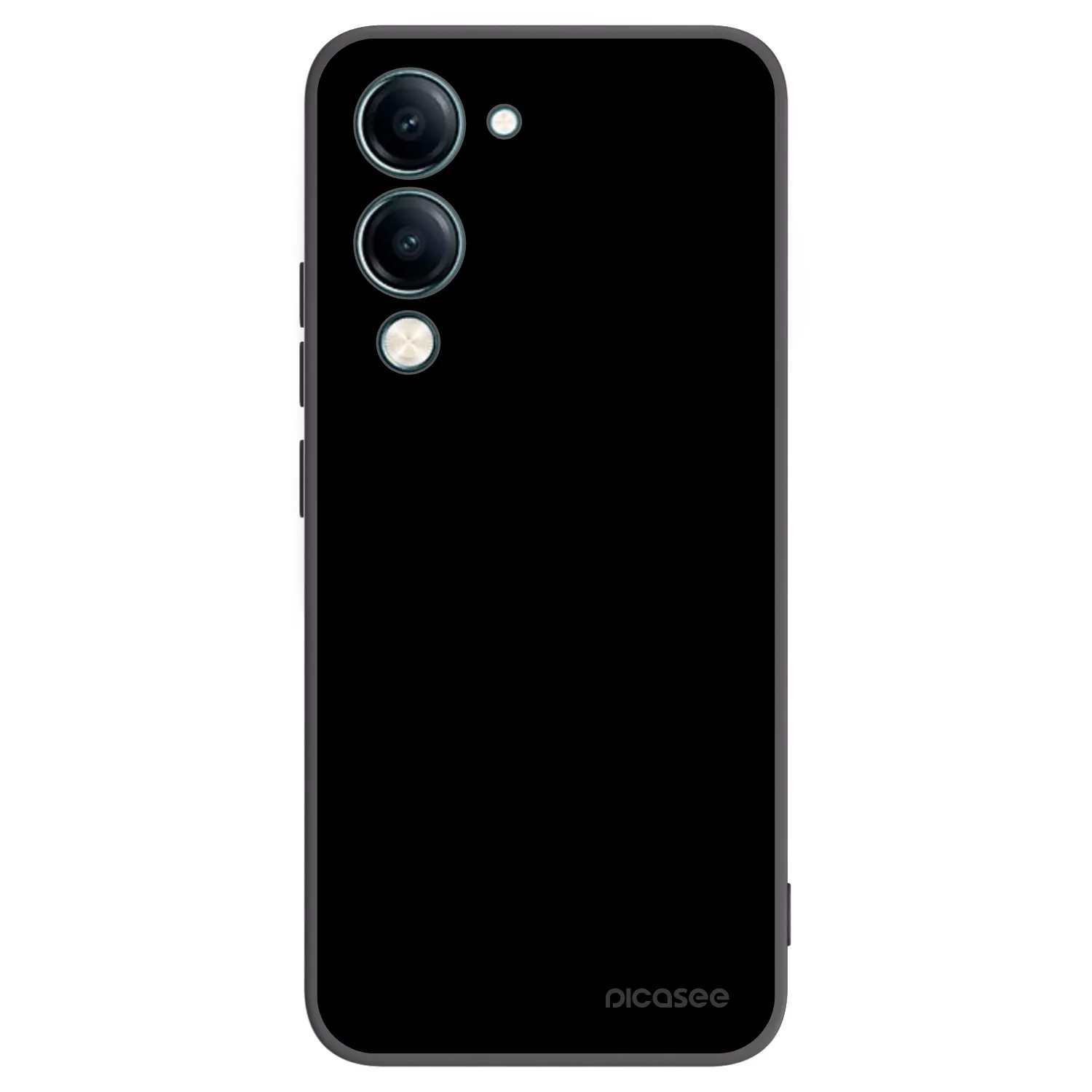Picasee husă neagră din silicon pentru Vivo Y29s 5G - Black Bliss