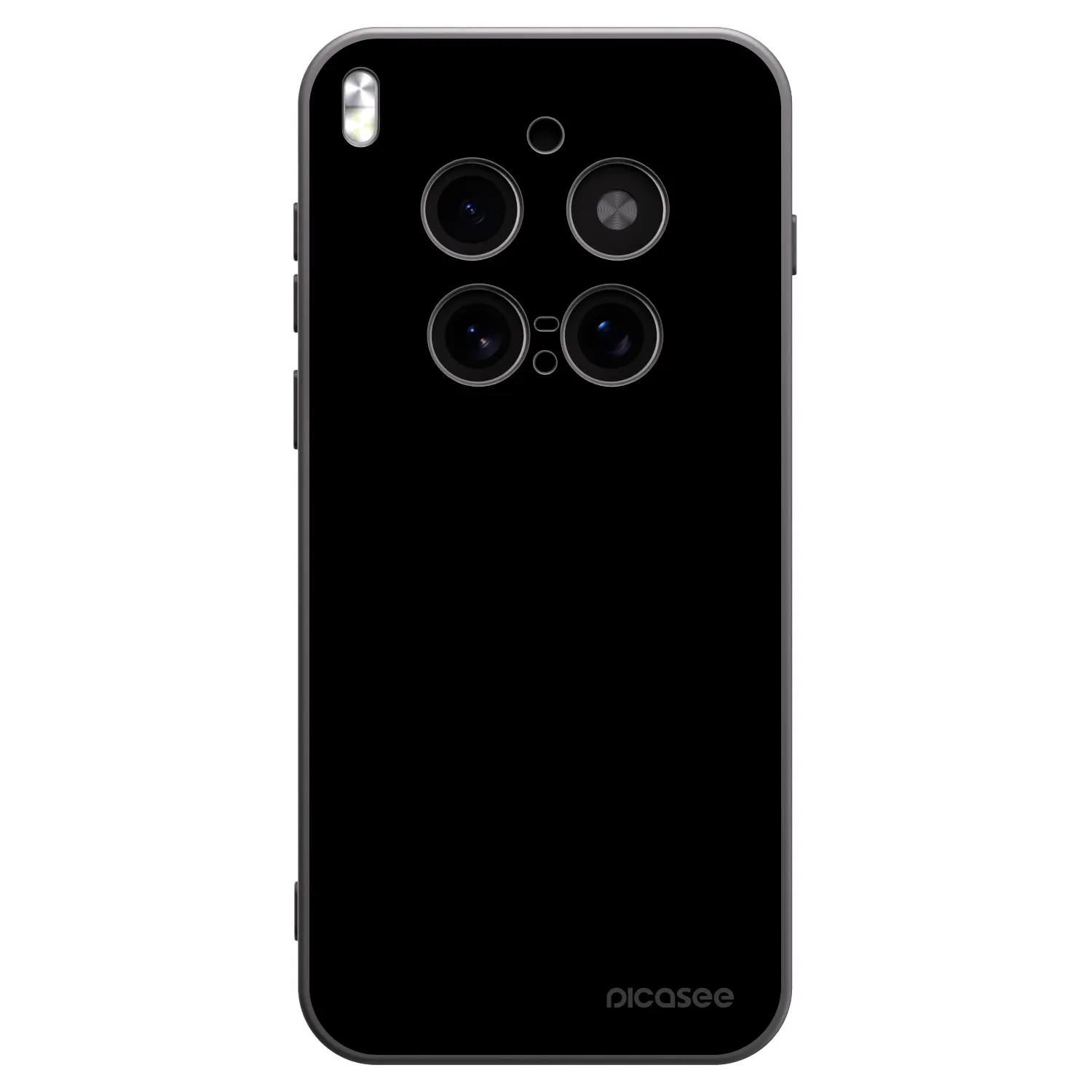 Picasee husă neagră din silicon pentru Vivo X300 Pro - Black Bliss