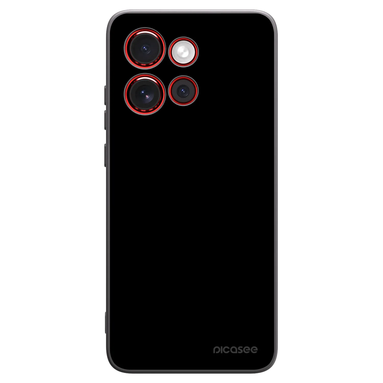 Picasee husă neagră din silicon pentru Motorola Edge 60 Neo 5G - Black Bliss