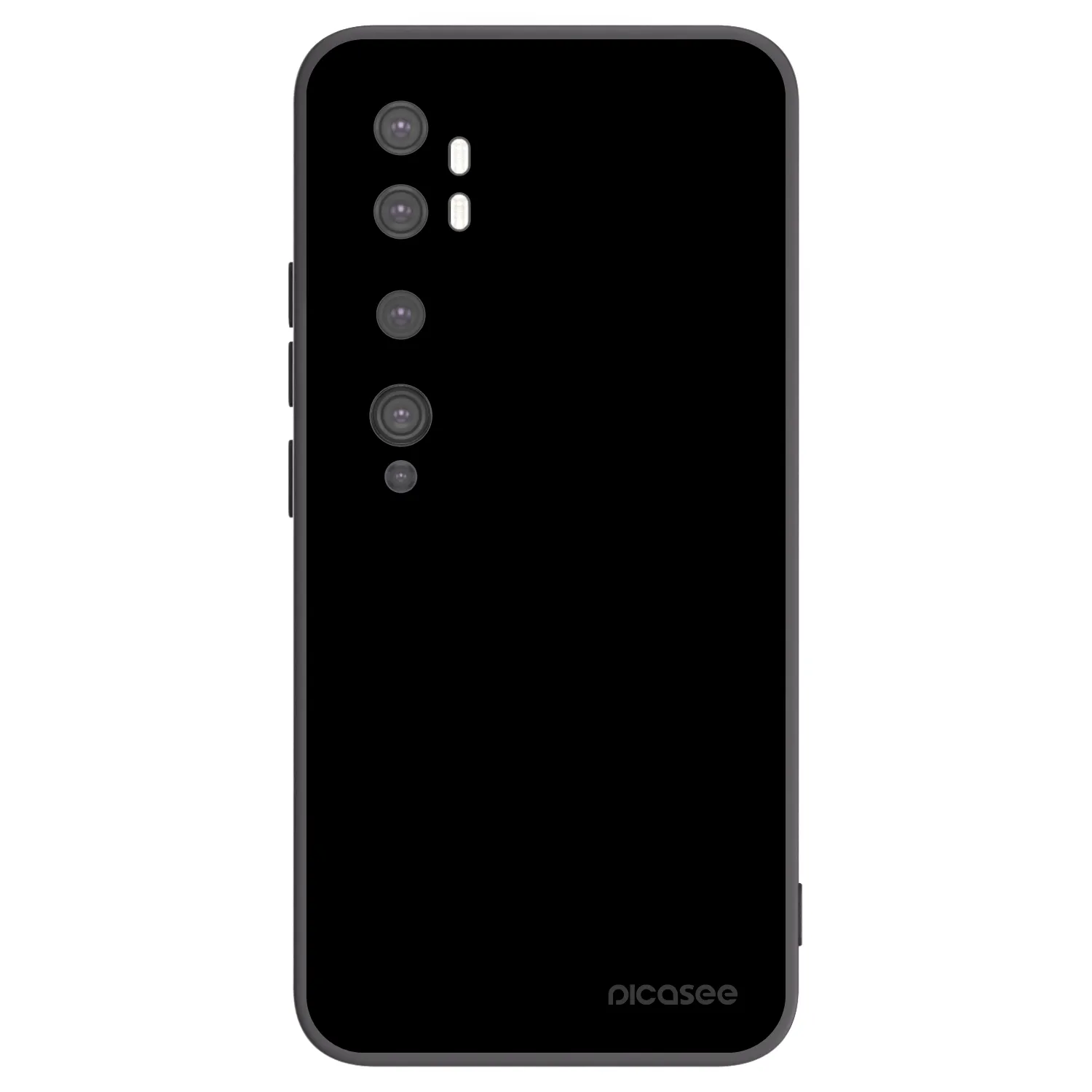 Picasee husă neagră din silicon pentru Xiaomi Mi Note 10 (Pro) - Black Bliss