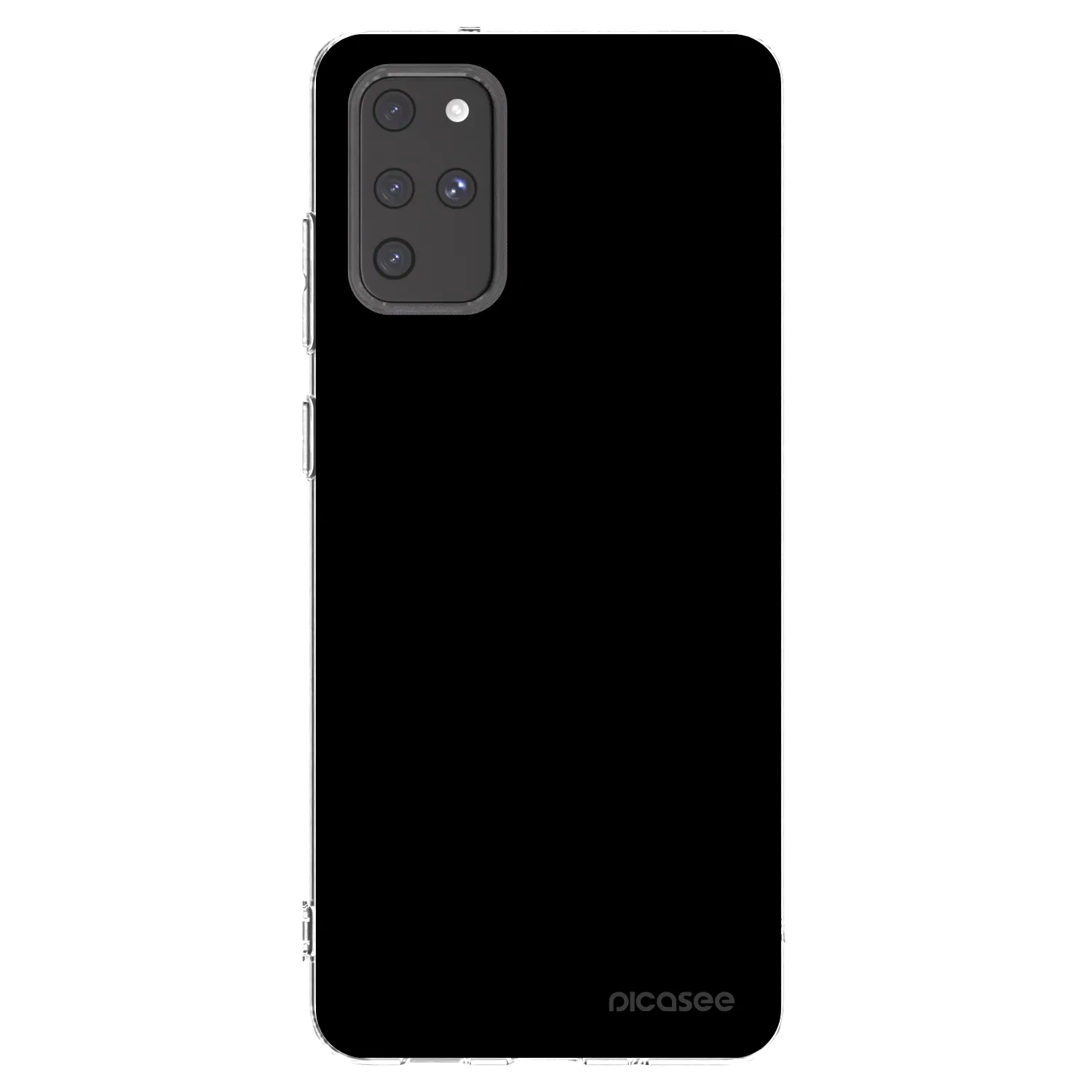 Picasee husă transparentă din silicon pentru Samsung Galaxy S20+ G985F - Black Bliss