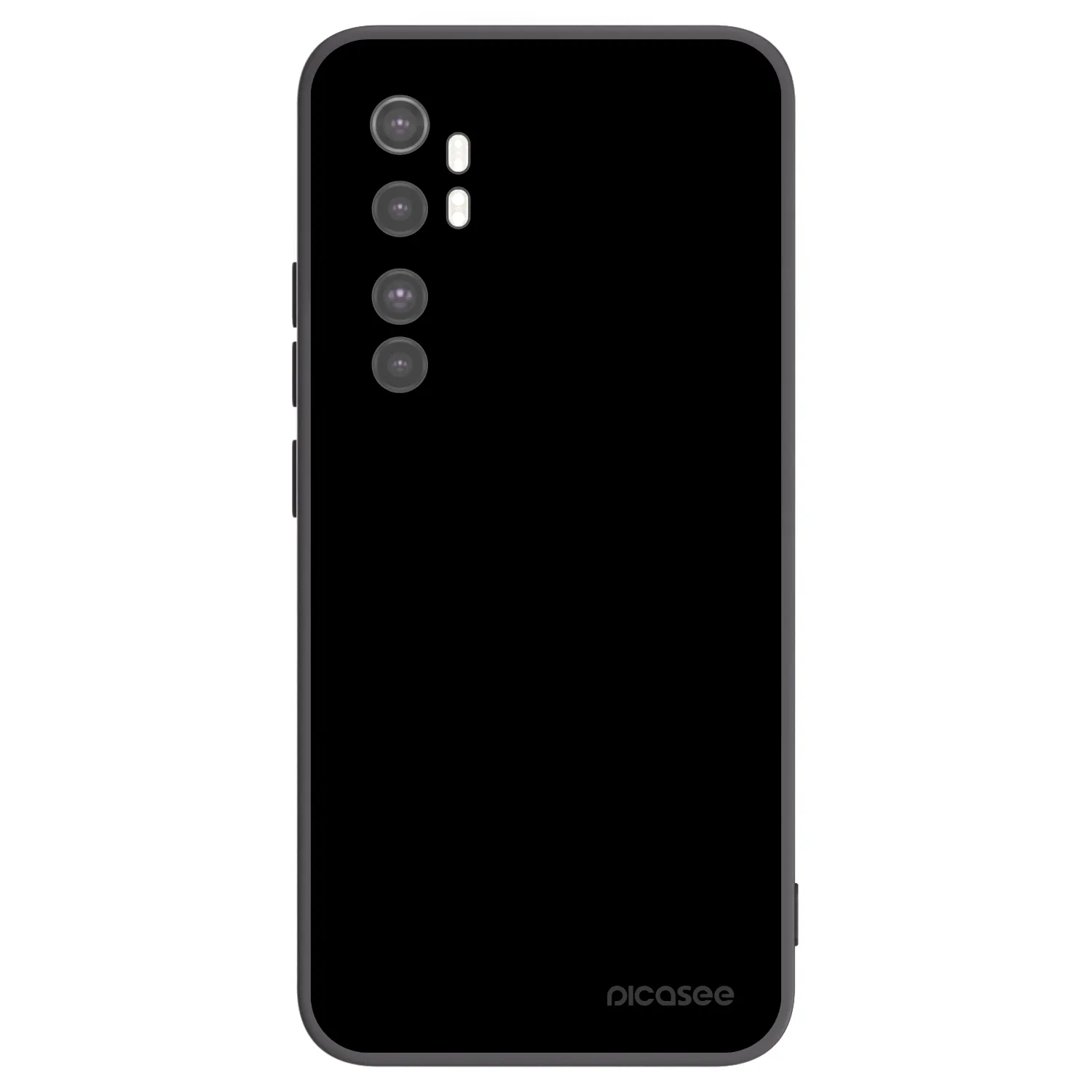 Picasee husă neagră din silicon pentru Xiaomi Mi Note 10 Lite - Black Bliss