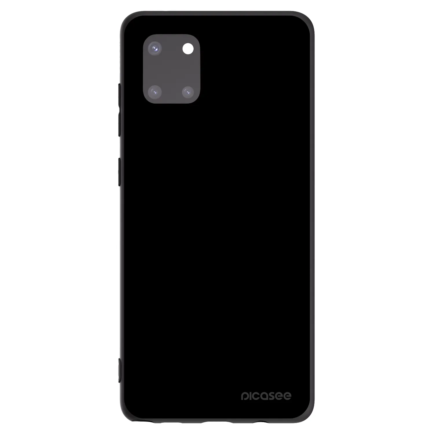 Picasee husă neagră din silicon pentru Samsung Galaxy Note 10 Lite N770F - Black Bliss