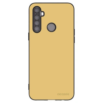 Picasee husă neagră din silicon pentru Realme 5 - Canary Crystal