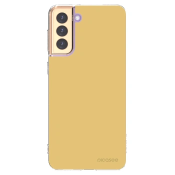 Picasee husă transparentă din silicon pentru Samsung Galaxy S21+ 5G G996F - Canary Crystal