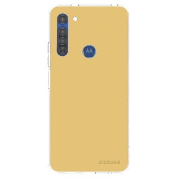 Husă pentru Motorola Moto G8 - Canary Crystal