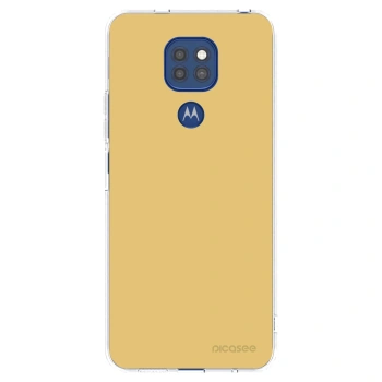 Picasee husă transparentă din silicon pentru Motorola Moto G9 Play - Canary Crystal