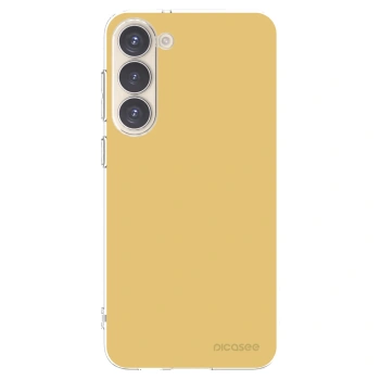 Picasee husă transparentă din silicon pentru Samsung Galaxy S23+ 5G - Canary Crystal