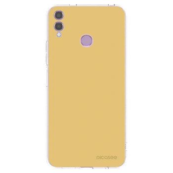 Picasee husă transparentă din silicon pentru Honor 8X - Canary Crystal