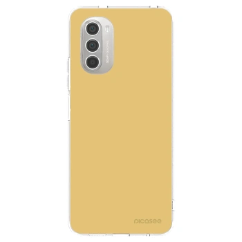 Picasee husă transparentă din silicon pentru Motorola Moto G51 - Canary Crystal
