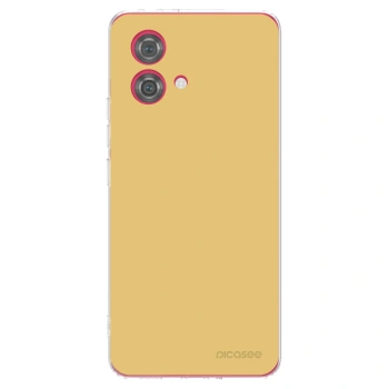 Picasee husă transparentă din silicon pentru Motorola Moto G84 5G - Canary Crystal