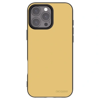 Picasee husă neagră din silicon pentru Apple iPhone 16 Pro Max - Canary Crystal