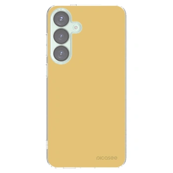 Picasee husă transparentă din silicon pentru Samsung Galaxy S25+ 5G - Canary Crystal