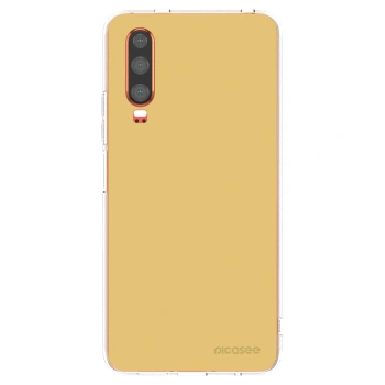 Picasee husă transparentă din silicon pentru Huawei P30 - Canary Crystal