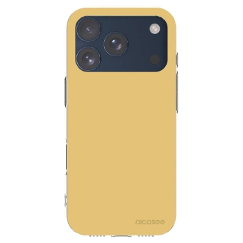 Picasee husă transparentă din silicon pentru Apple iPhone 17 Pro - Canary Crystal