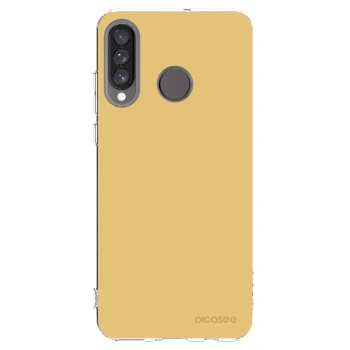Picasee husă transparentă din silicon pentru Huawei P30 Lite - Canary Crystal