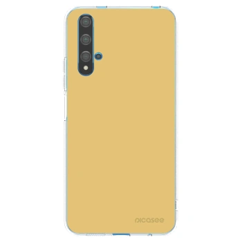 Picasee husă transparentă din silicon pentru Huawei Nova 5T - Canary Crystal