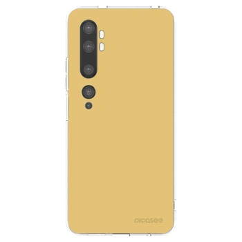 Picasee husă transparentă din silicon pentru Xiaomi Mi Note 10 (Pro) - Canary Crystal