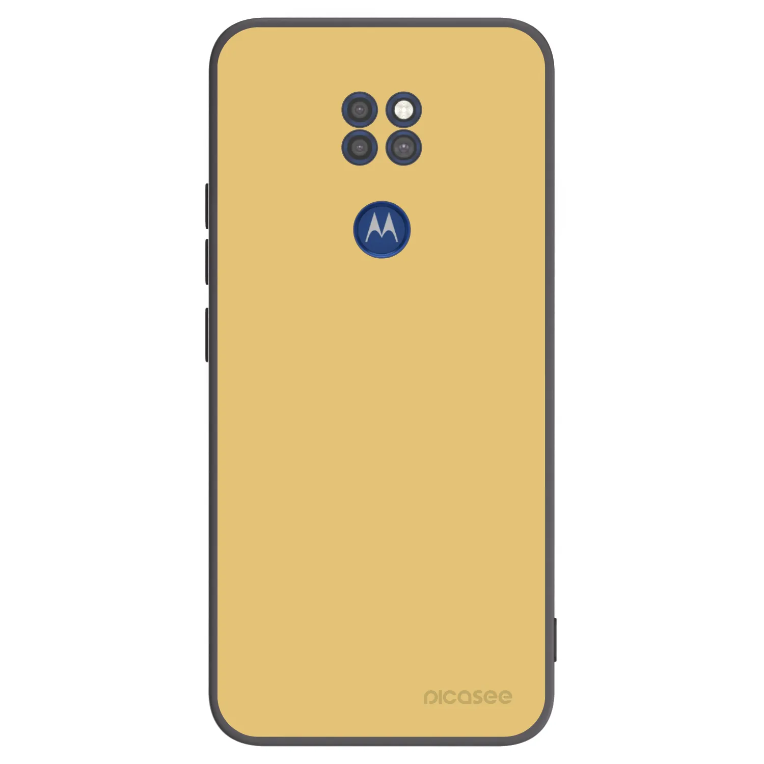 Picasee husă neagră din silicon pentru Motorola Moto G9 Play - Canary Crystal