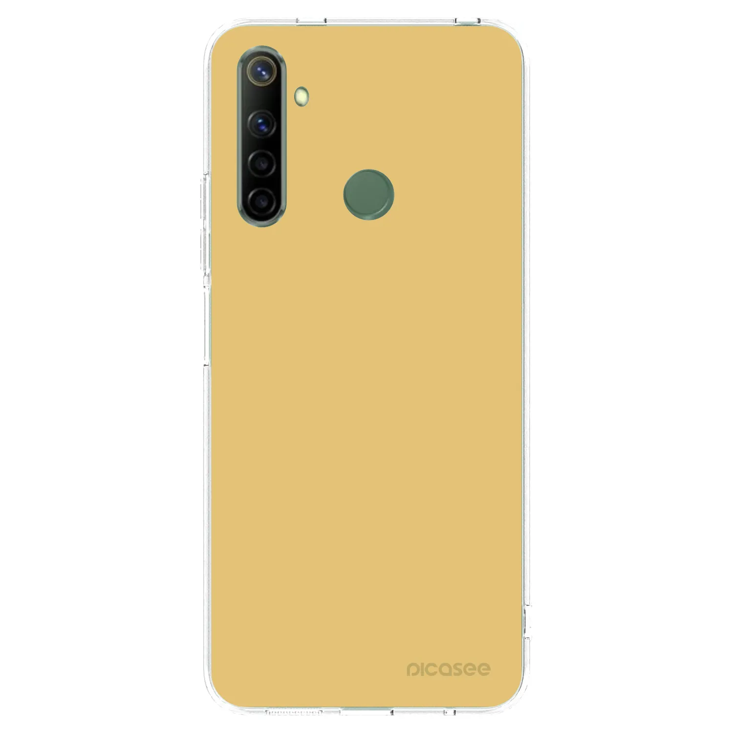 Picasee husă transparentă din silicon pentru Realme 6i - Canary Crystal