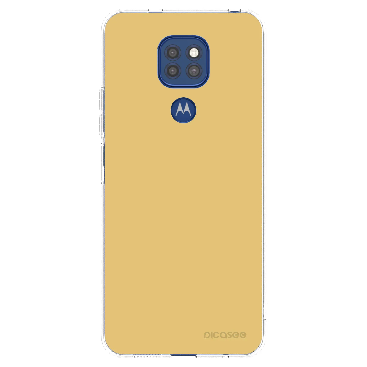 Picasee husă transparentă din silicon pentru Motorola Moto G9 Play - Canary Crystal